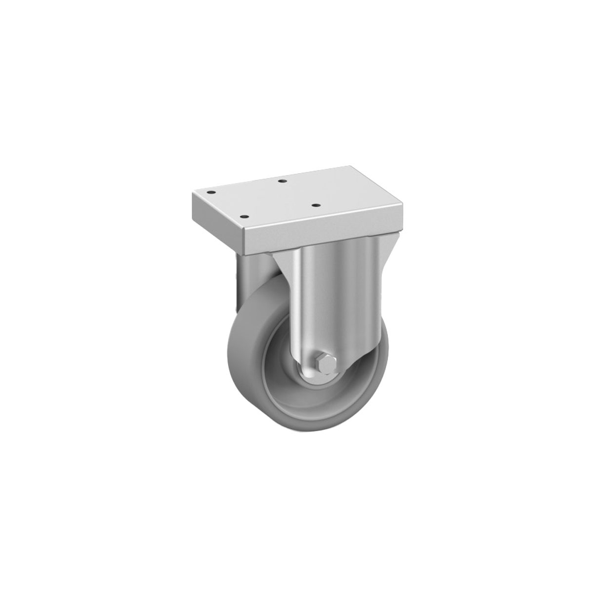 image roestvrij stalen wielen ø 100 mm (2 stuks) 0