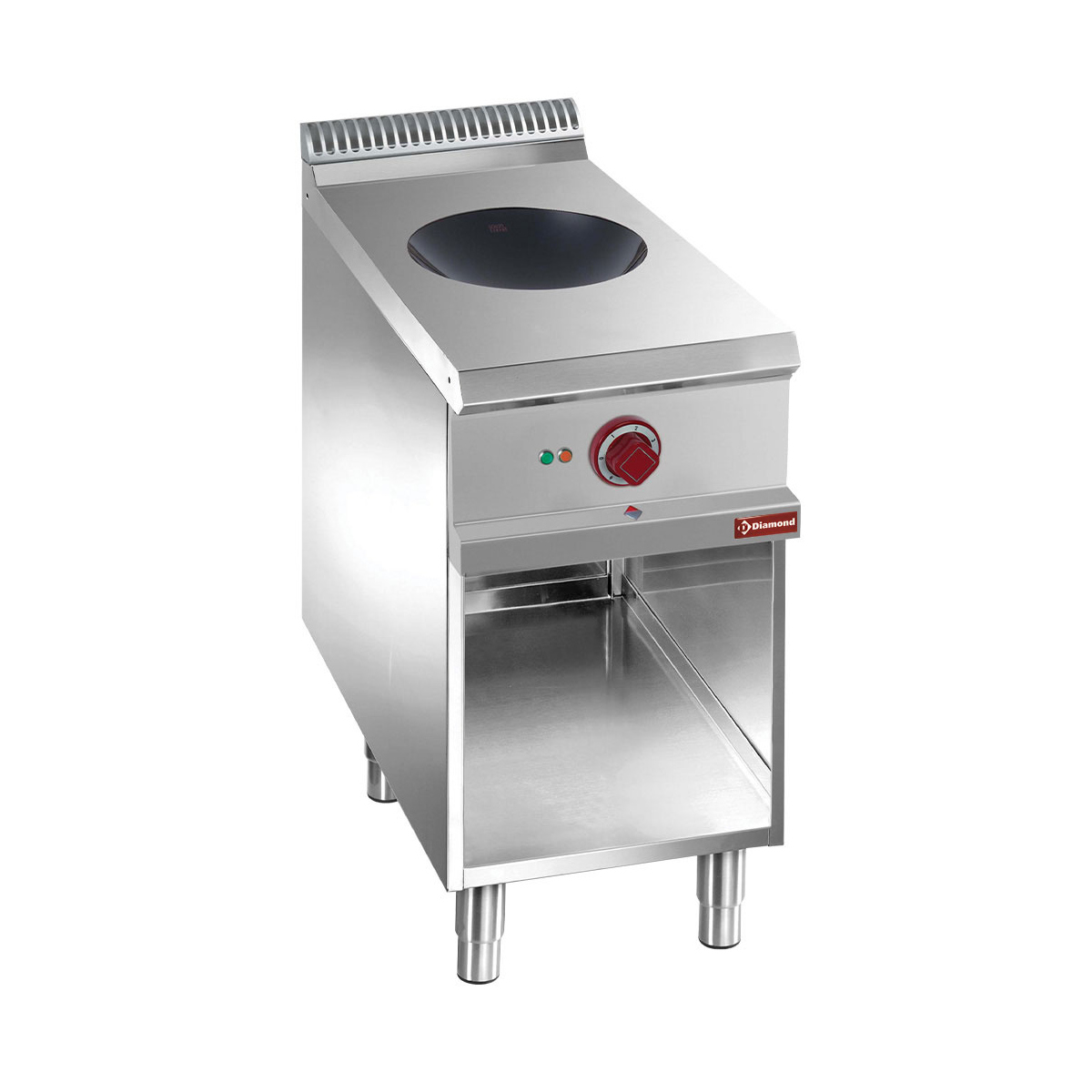 image inductie wok, op open kast 0