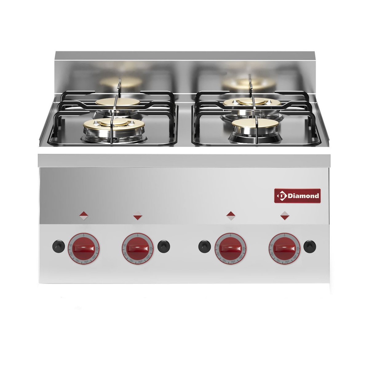 image gasfornuis 4 branders -top- 0