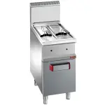 Image Gasfriteuse 2 kuipen van 7 liter op kast 0