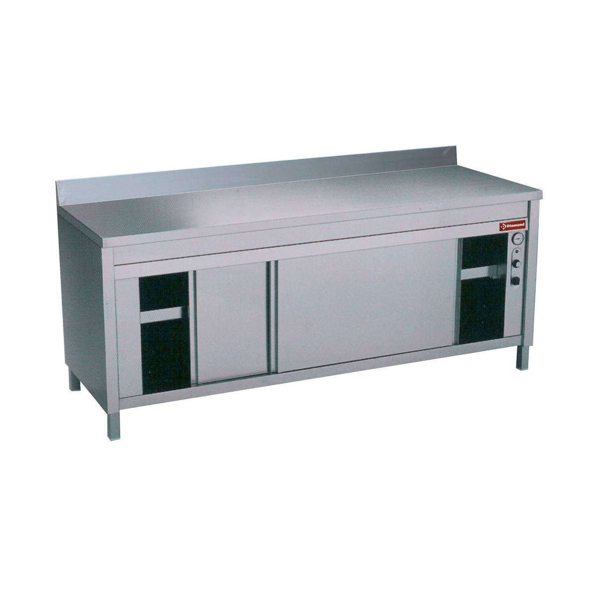image warmhoudkast met schuifdeuren + ob 0