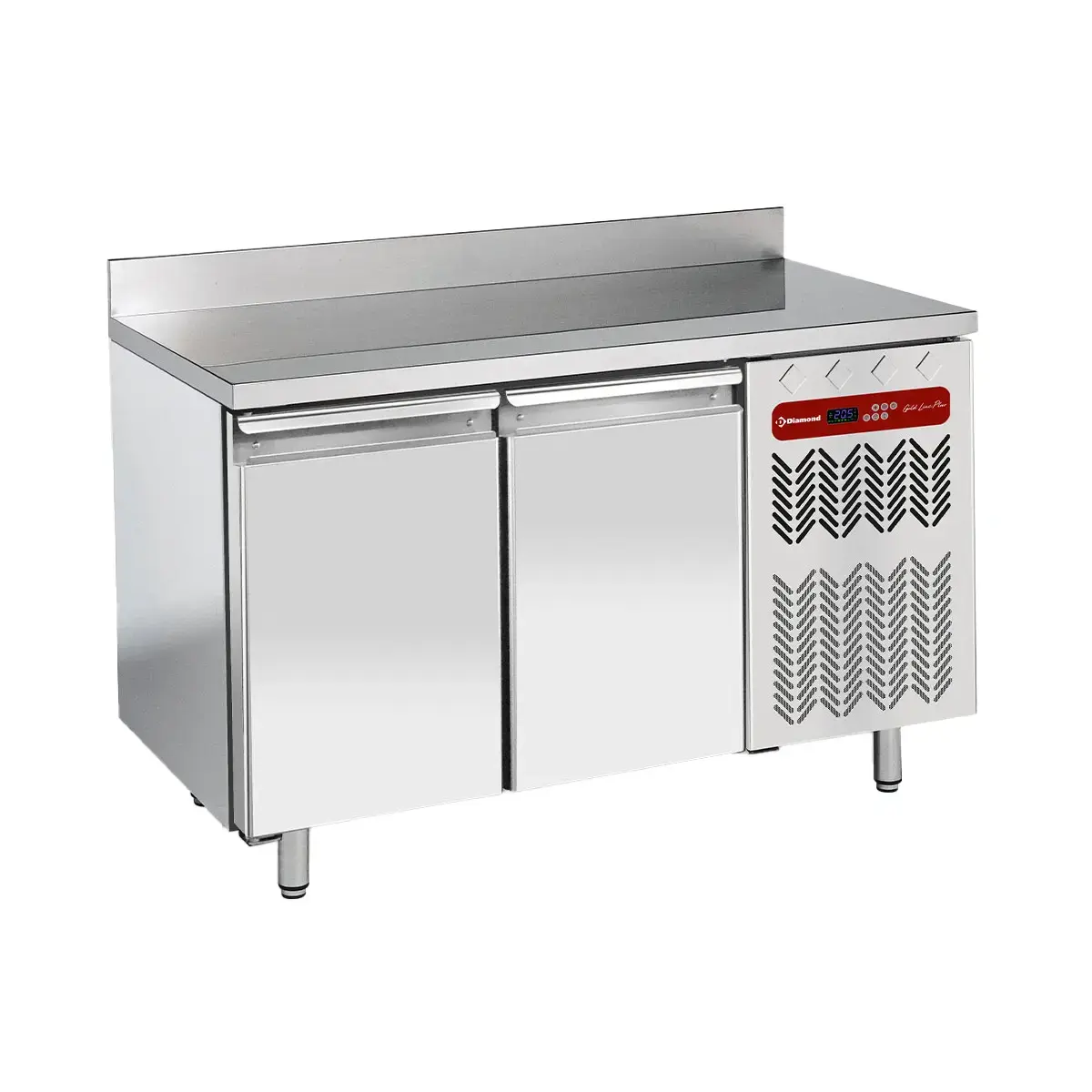 image wand diepvriestafel, geventileerd, 2 deuren gn 1/1, 260 liter 0
