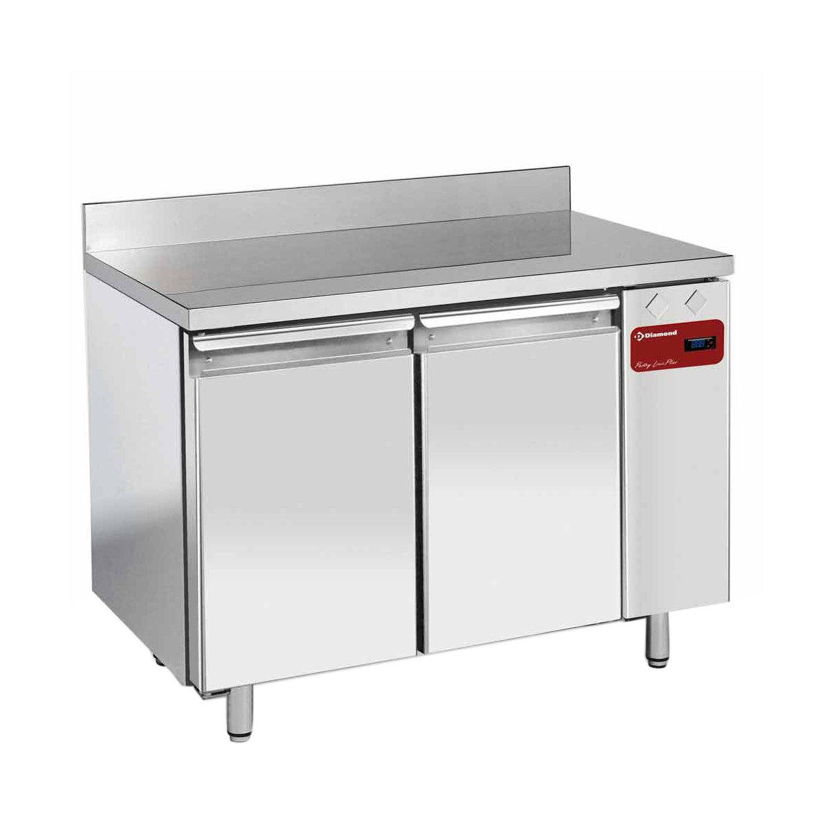 image wand koeltafel, geventileerd, 2 deuren en 600x400, 345 liter (zonder groep) 0