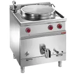 Image Ronde gas kookketel 50 liter, indirecte verwarming 0