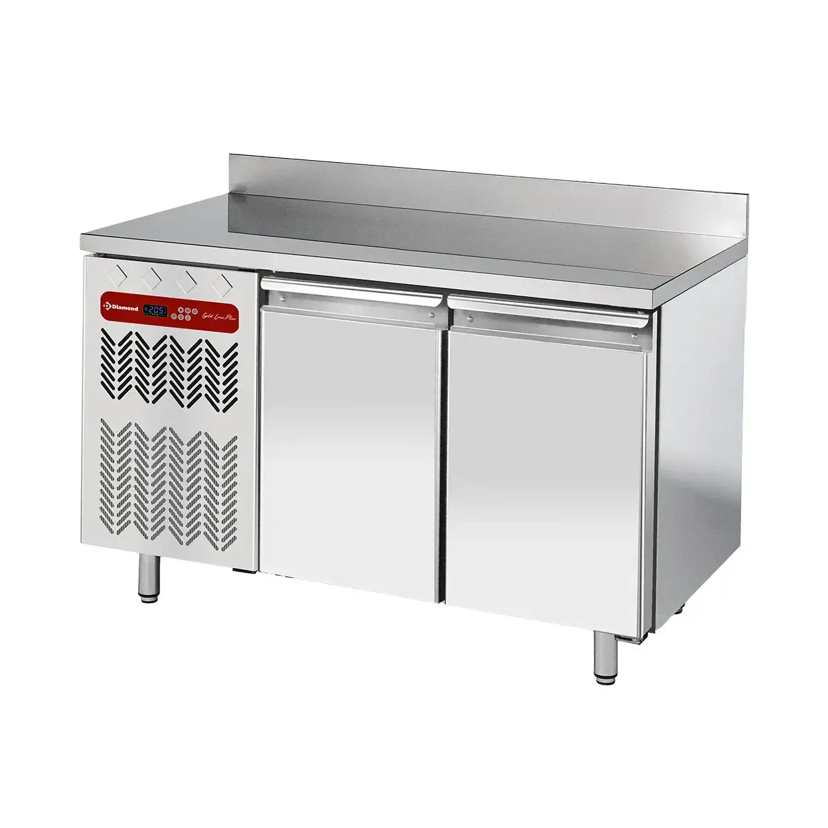 image geventileerde koeltafel "muraal", 2 deuren gn 1/1, 260 lit. groep aan gx 0