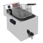 Image Elektrische friteuse tafelmodel 10 liter + aftapkraan 1