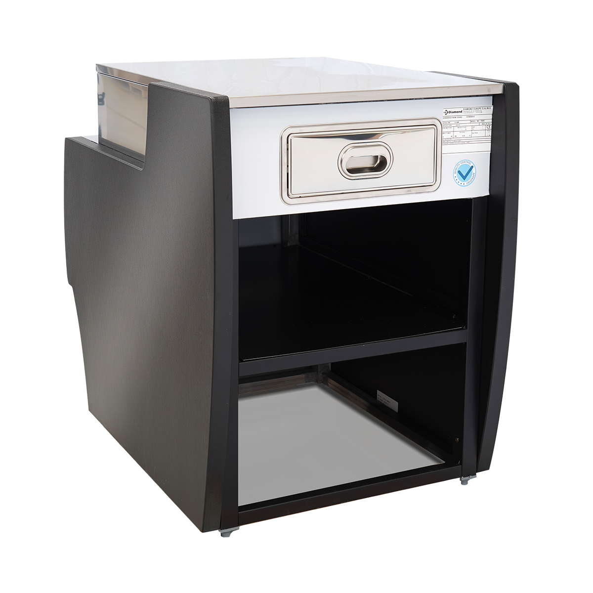 image kassa-sectie 700 mm - zwart 1