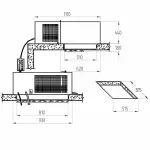 Image Plafond koelgroep T° -15°-25° 1