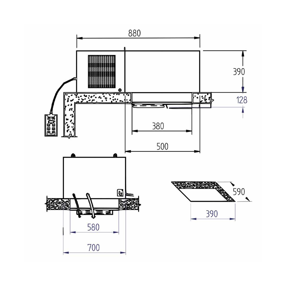 image plafond koelgroep t° -5°+5° 1