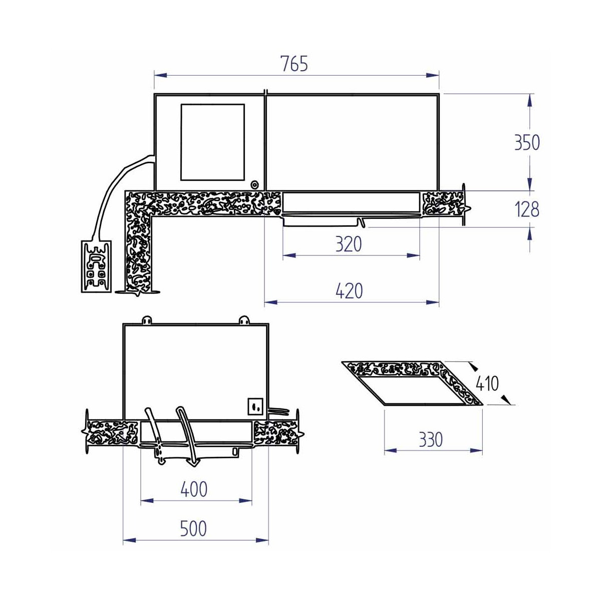 image plafond koelgroep t° -15°-25° 1