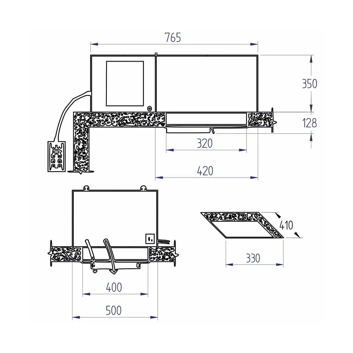 image plafond koelgroep t° -15°-25° 1