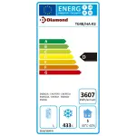 Image Wand diepvriestafel, geventileerd, 4 deuren GN 1/1, 550 liter 1