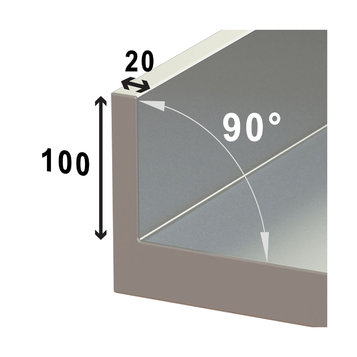 image wand diepvriestafel, geventileerd, 3 deuren en 600x400, 550 liter (zonder groep) 1