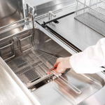 Image Digitale friteuse 23 liter tank S/ARM "Oliefiltering" + lift+auto cook 1
