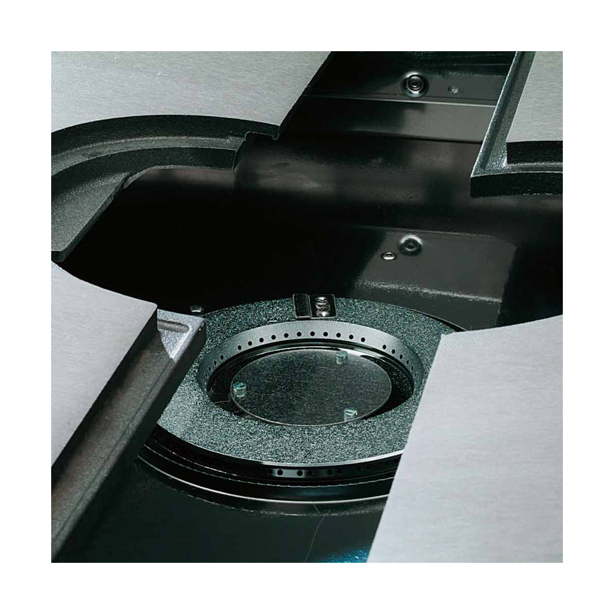 image fornuis, doorkookplaat, 2 gasbranders, gasoven 2
