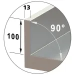 Image Koeltafel, geventileerd, 3 deuren (395 Lit.) 2