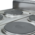 Image Fornuis 5 kookplaten en elektrische convectie-oven GN 1/1 2