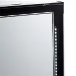 Image Statische vriezer, glazen deur, 525 liter, GN2/1+600x400, roestvrij staal 2