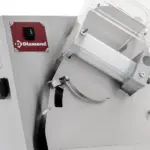 Image Pizzaroller Ø 320 mm, 2 rollen, in R.V.S. 2