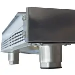 Image Koelkast geventileerd, glazen deur, 400 liter. R.V.S. 2