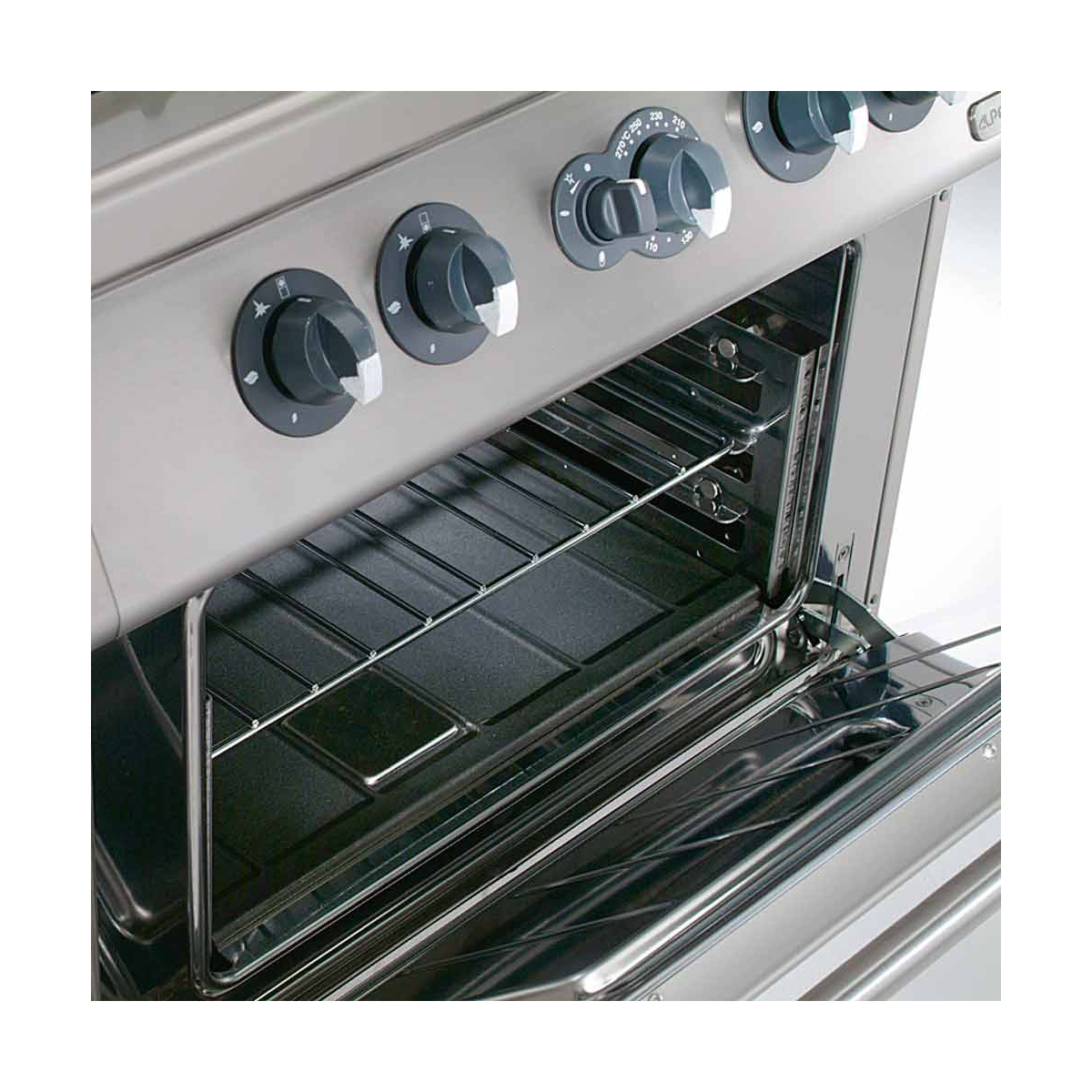 image fornuis met gasdoorkookplaat op gasoven 3