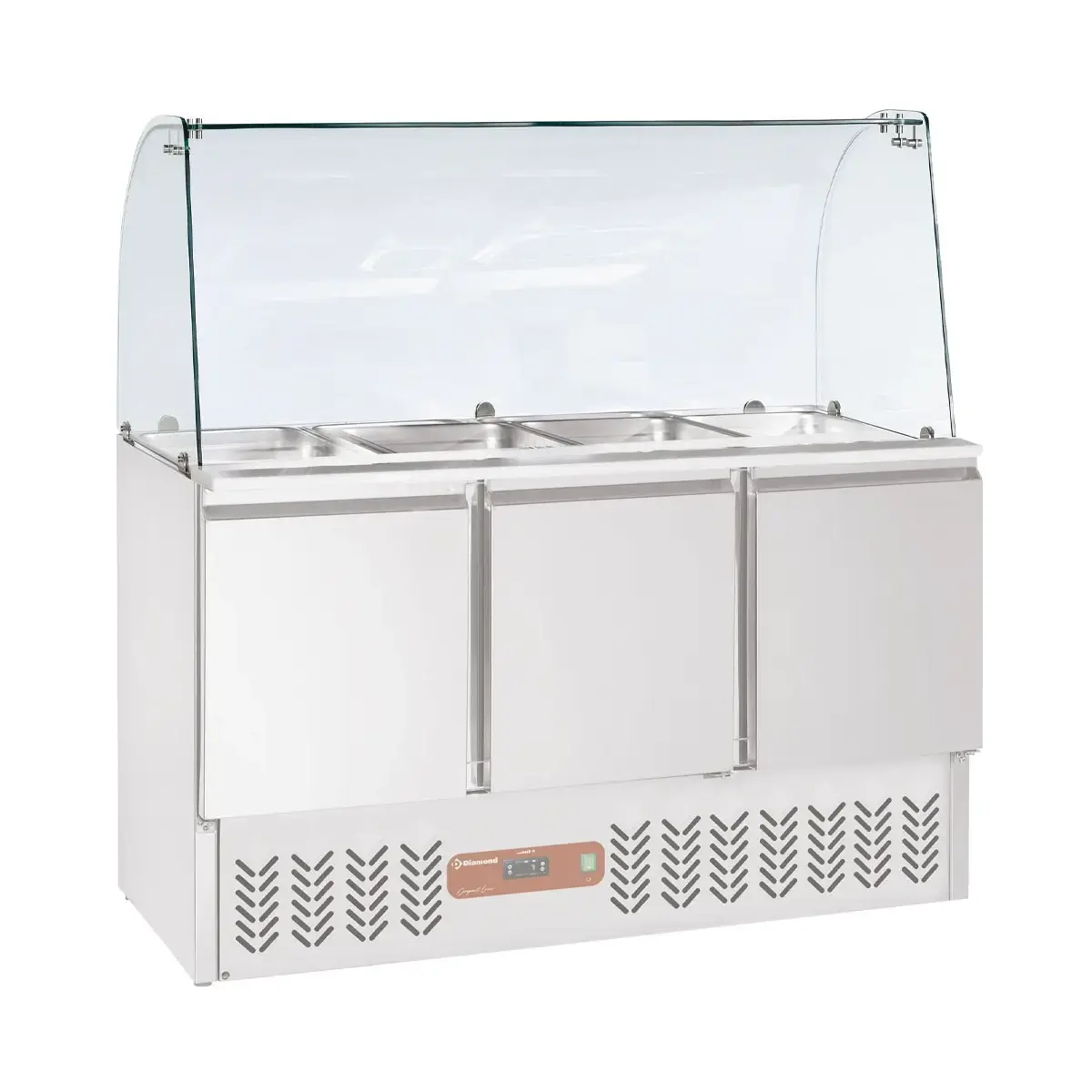 image geheel saladette & kit gebogen glas : 2