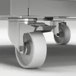 Image Koelkast geventileerd 1400 liter, 2 deuren GN 2/1, op wielen 4