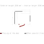 Image Kamer ISO 100, afm. int. 2430 x 2030 xh 2030 mm (10,01 m³) 4