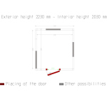 Image Kamer ISO 100, afm. int. 2630 x 2430 xh 2030 mm (12,97 m³) 4