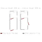 Image Combi koelkamer ISO 100, binnen afmetingen 2230 x 3630 & 2230 x 2030 xh 2230 mm (18,05 + 10,09 m³) 4