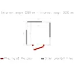 Image Kamer ISO 100, afm. int. 1830 x 1830 xh 2030 mm (6,8 m³) 4
