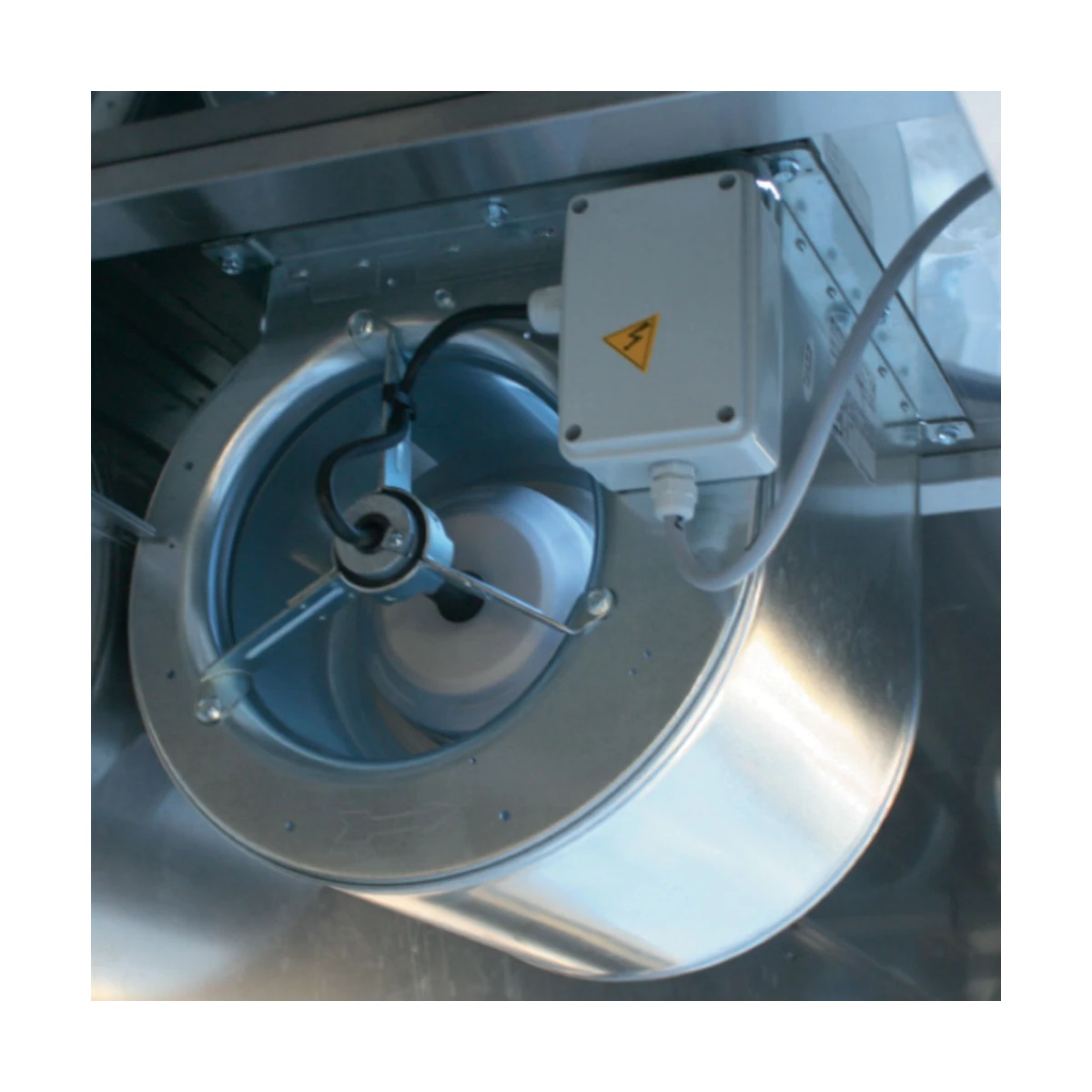 image volledige dampkap, (8/9t-2500 m3/h) 120 pa, verlichting, regelaar, 4x filters 3