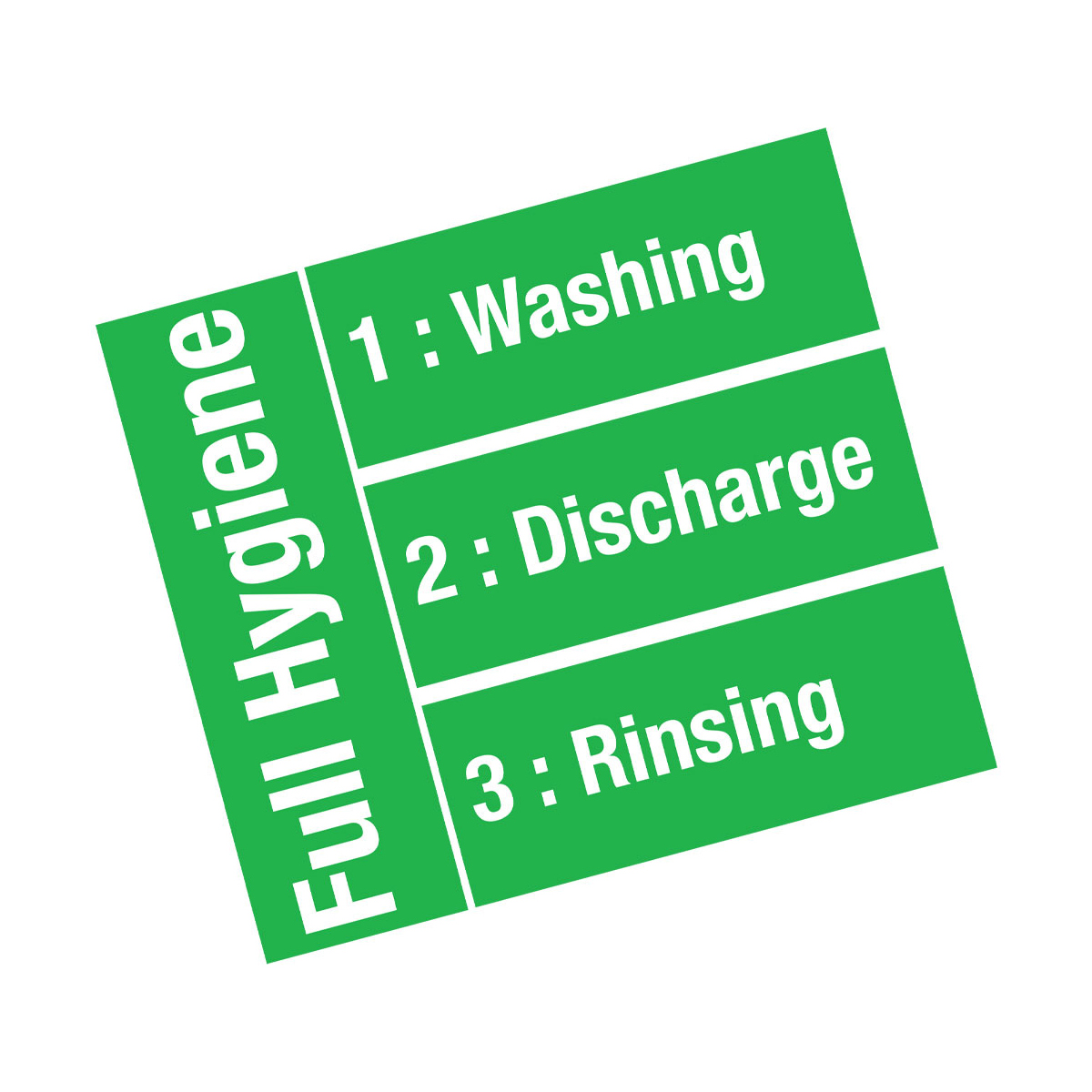 image glazenwasser, mand 400x400 mm " full-hygiène ", met doorlopende ontharder 3