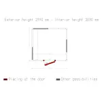 Image Kamer ISO 80, afm. int. 2630 x 2430 xh 2030 mm (12,97 m³) 4