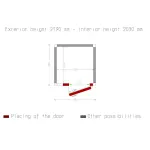 Image Kamer ISO 80, afm. int. 1230 x 1230 xh 2030 mm (3,07 m³) 4