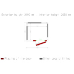 Image Kamer ISO 80, afm. int. 1430 x 1230 xh 2030 mm (3,57 m³) 4