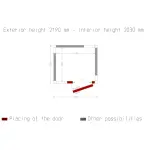 Image Kamer ISO 80, afm. int. 1430 x 1230 xh 2030 mm (3,57 m³) 4