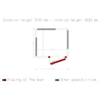 Image Kamer ISO 80, afm. int. 1630 x 1430 xh 2030 mm (4,73 m³) 4