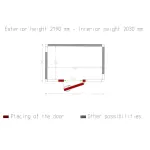 Image Kamer ISO 80, afm. int. 2030 x 1230 xh 2030 mm (5,07 m³) 4