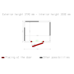 Image Kamer ISO 80, afm. int. 1830 x 1430 xh 2030 mm (5,31 m³) 4
