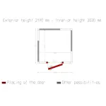 Image Kamer ISO 80, afm. int. 1830 x 1830 xh 2030 mm (6,8 m³) 4