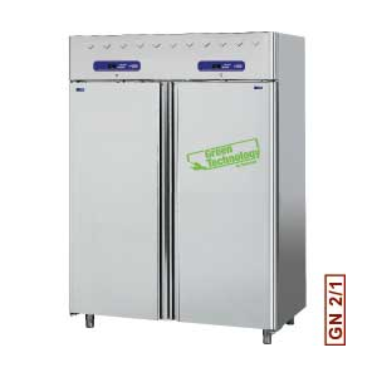 image koelkast en vrieskast 2x 700 liter, 2 deuren, gn 2/1 0