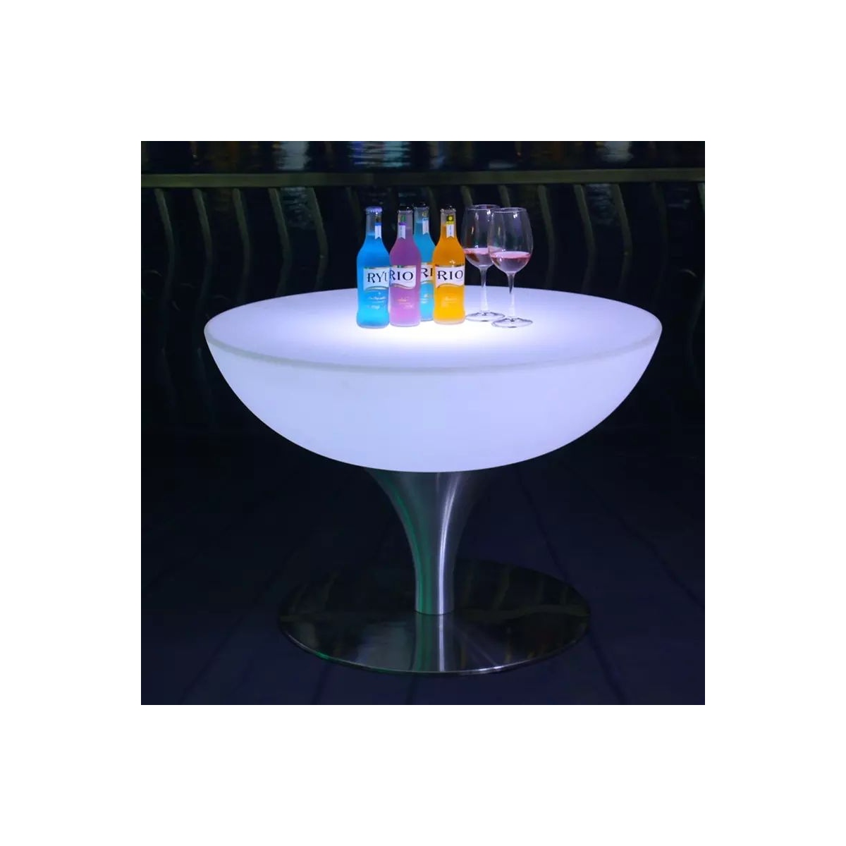 acrylic led cocktail table rond 3