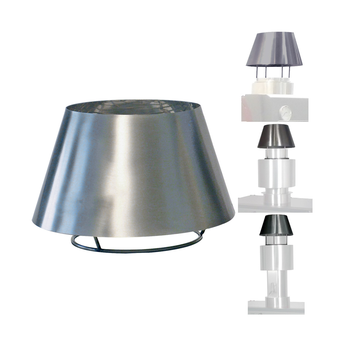 image rvs schoorsteenkap (cbq-060 & cbq-075) 0
