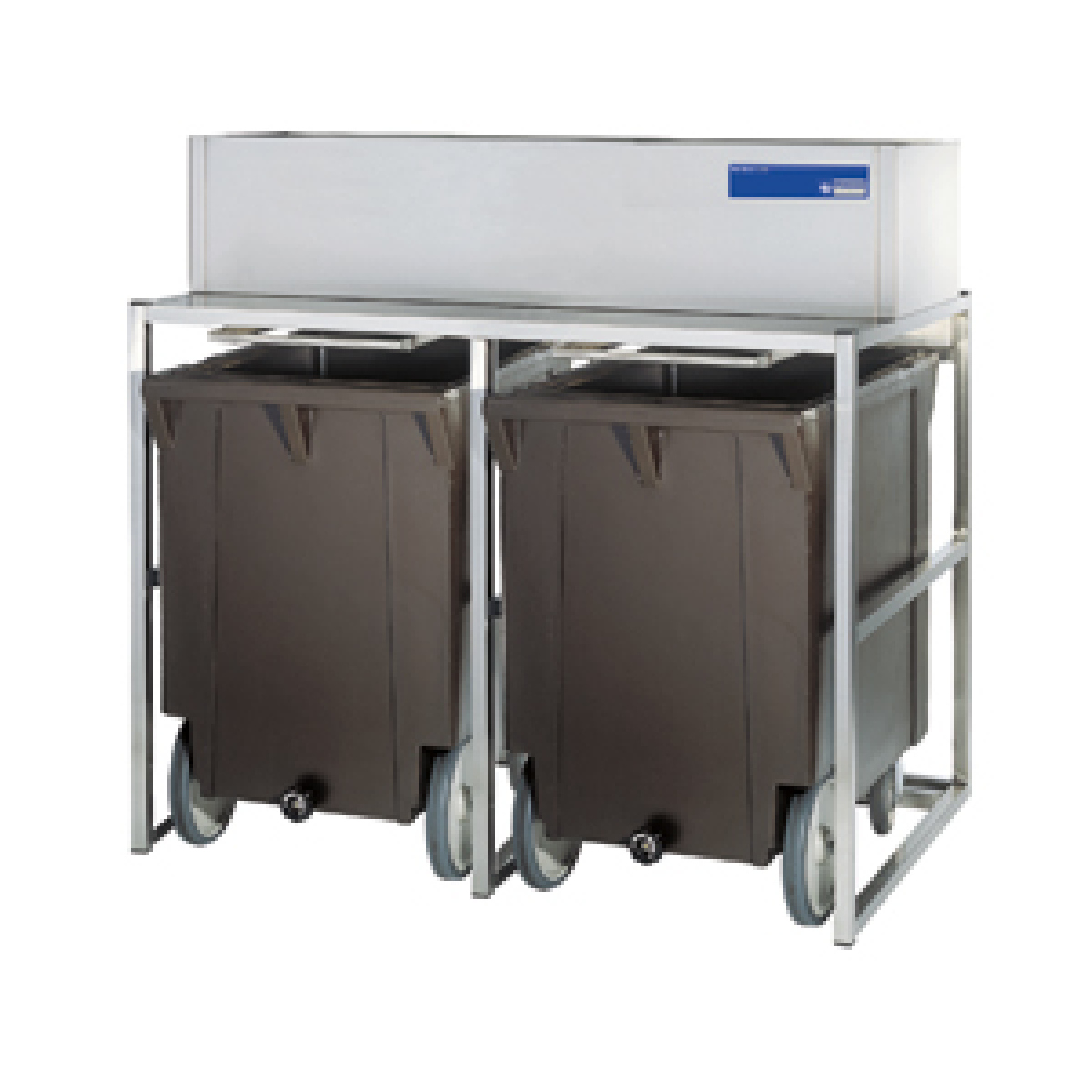 image opslagbakken met wielen van 2x 108 kg (ice300ma) 0