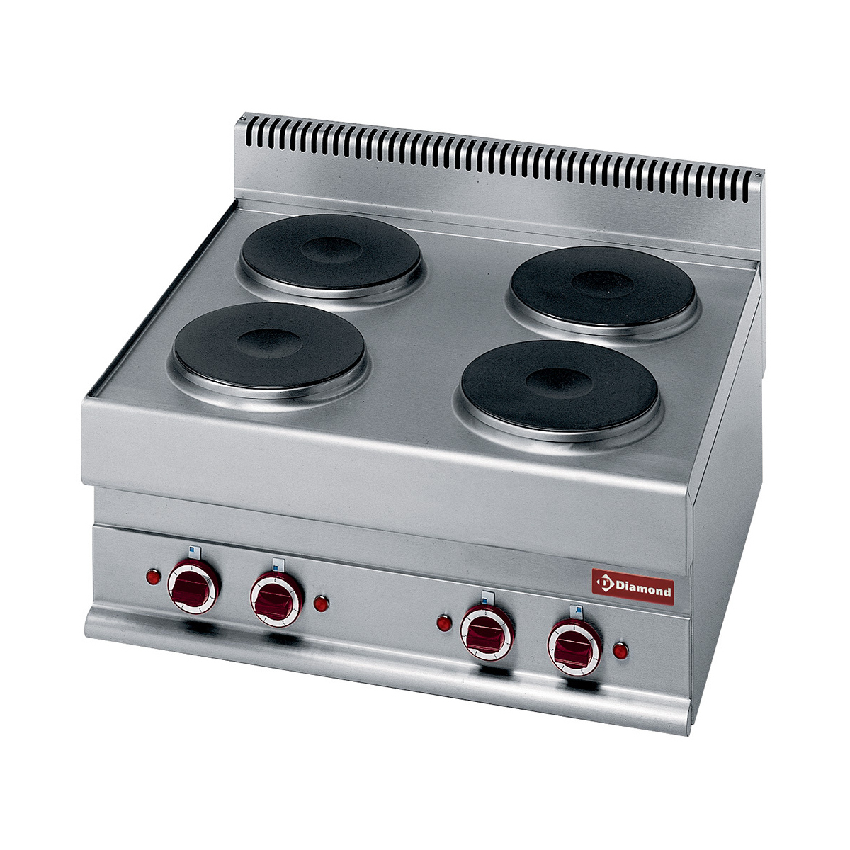 image elektrisch fornuis 4 ronde kookplaten -top- "alpha 650" 0
