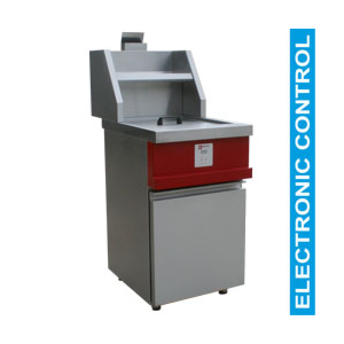 image gas friteuse heavy duty, 1 ronde kuip, elektronisch 0