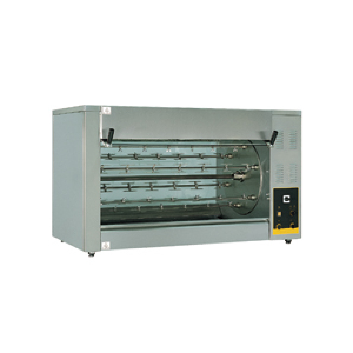 image kippenspit gas, 10 spitten van 1240 mm, 80 kippen - 1600 mm 0