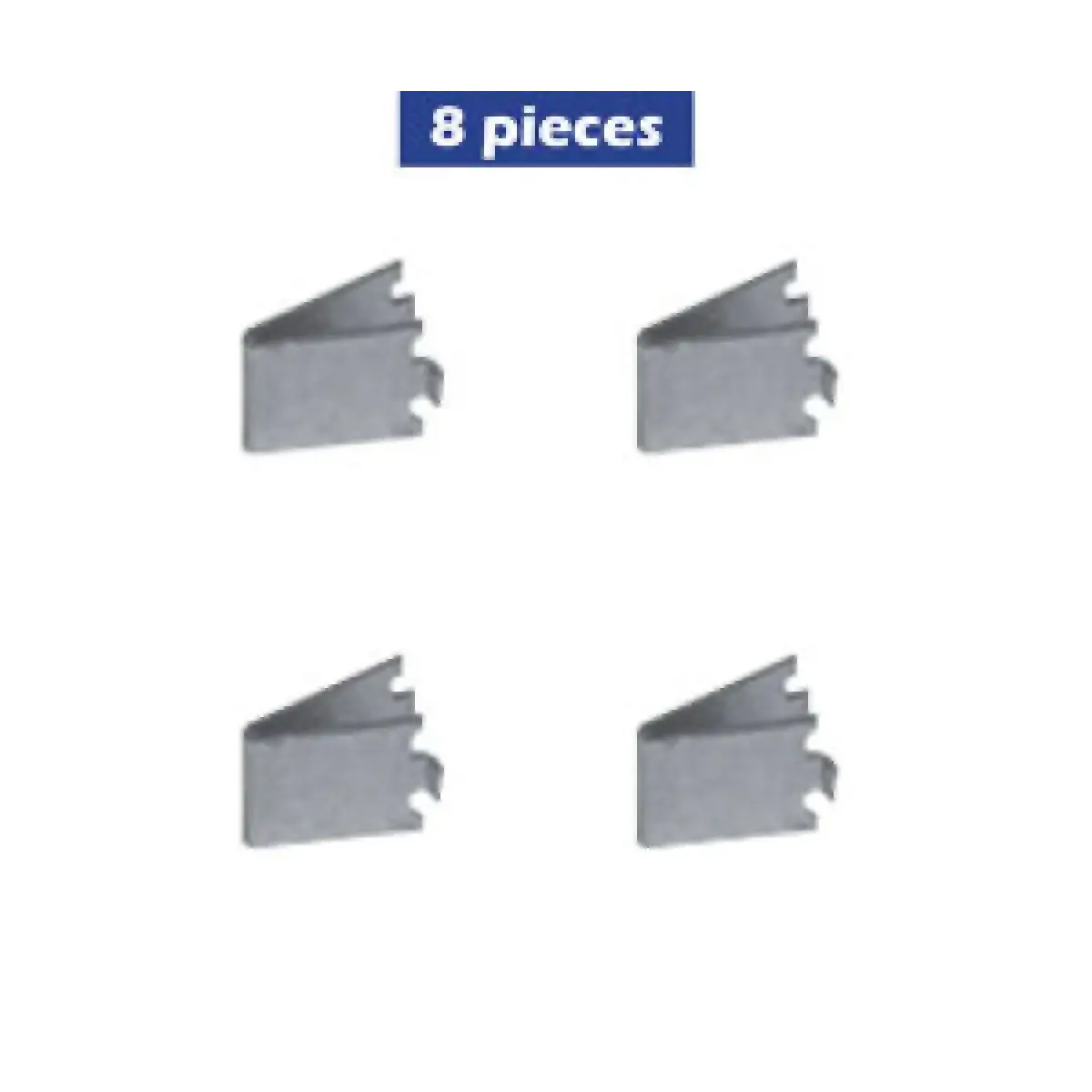 image set van 8 clips voor 200lt kasten 0