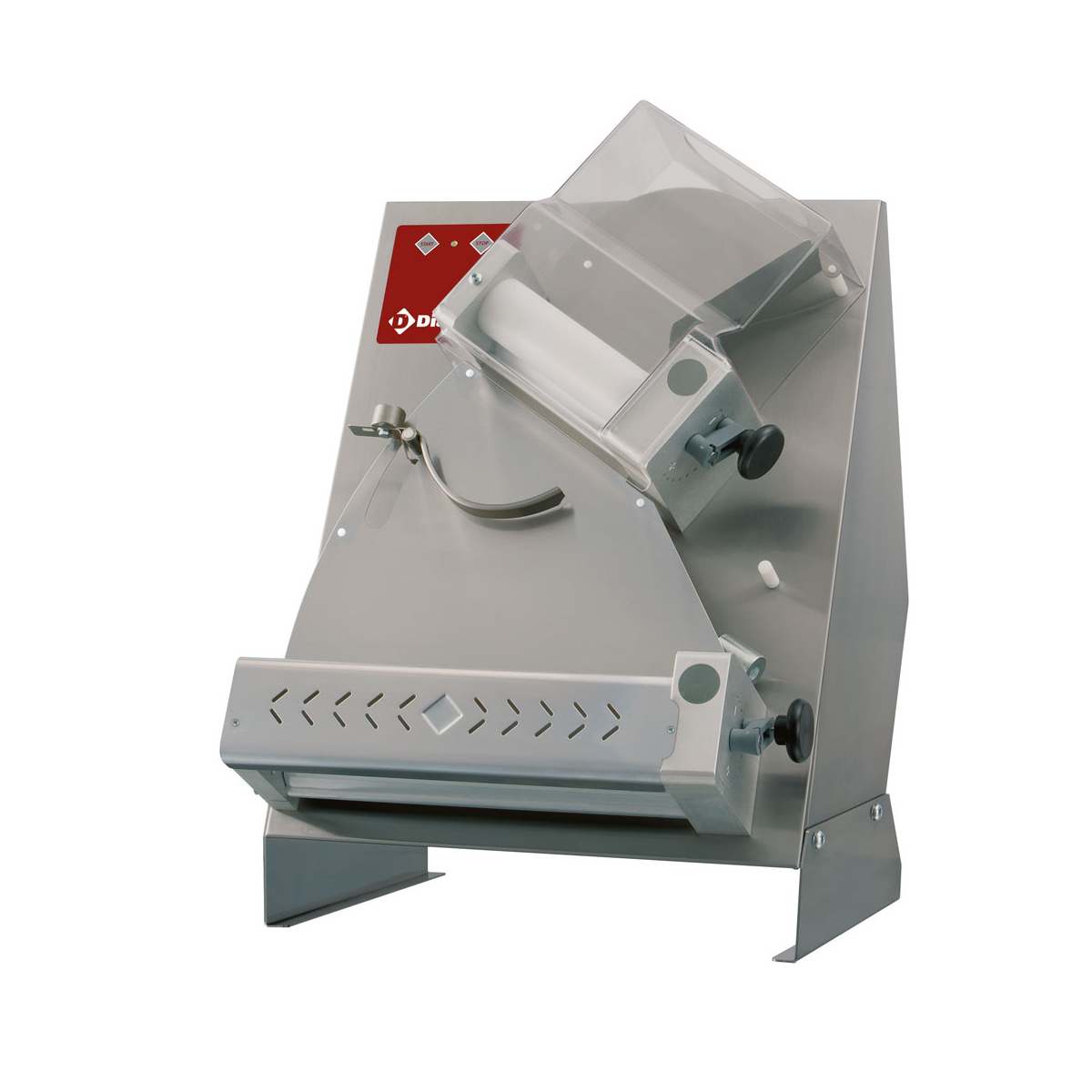 image pizzaroller ø 420 mm, 2 rollen, in r.v.s. 0